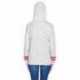 J America JA8674 Ladies Melange Scuba Neck Sweatshirt