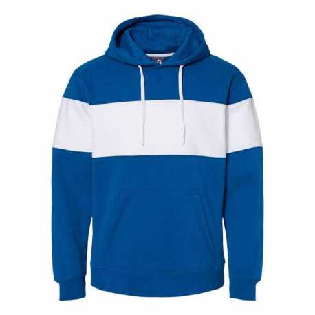 J America 8644JA Men's Varsity Pullover Hooded Sweatshirt