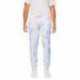 J America 8884JA Adult Tie Dye Fleece Jogger