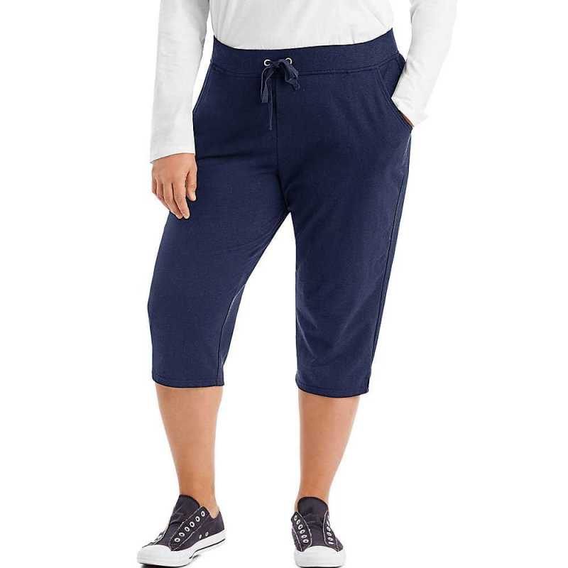 Just My Size OJ185 French Terry Women's Capris | ApparelChoice.com