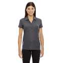 North End Sport Red 78659 Ladies' Maze Performance Stretch Embossed Print Polo
