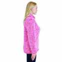 North End Sport Red 78659 Ladies' Maze Performance Stretch Embossed Print Polo
