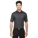 North End Sport Red 88659 Men's Maze Performance Stretch Embossed Print Polo