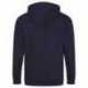 Just Hoods By AWDis JHA050 Men's Midweight College Full-Zip Hooded Sweatshirt