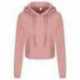 Just Hoods By AWDis JHA016 Ladies Girlie Cropped Hooded Fleece with Pocket