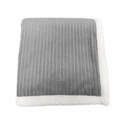 Kanata Blanket CORD Corduroy Lambswool Throw Blanket