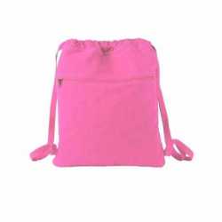 Authentic Pigment 1901 Pigment-Dyed Canvas Cinch Sack