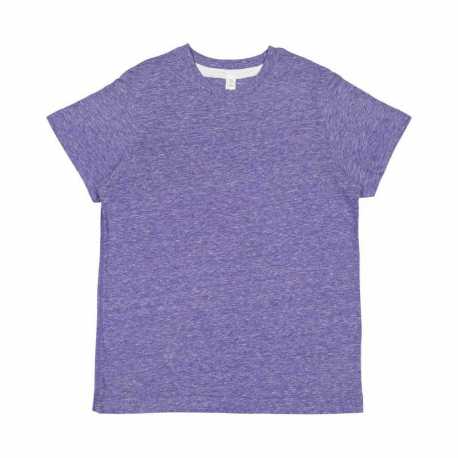 LAT 6191 Youth Harborside Melange Jersey T-Shirt