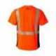 Kishigo 9114-9115 Premium Black Series Breathable Tape Class 2 T-Shirt