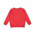 LAT 2225LA Youth Elevated Fleece Crew