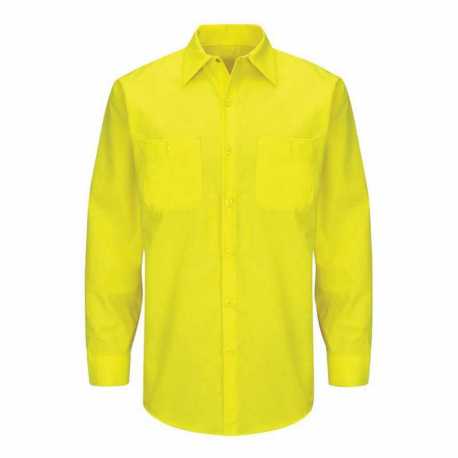 Red Kap SY14 Enhanced & Hi-Visibility Long Sleeve Work Shirt