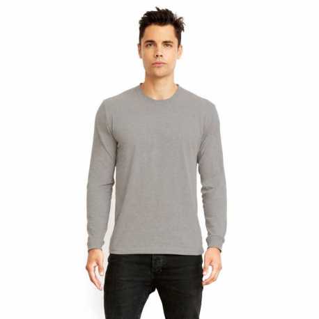 Next Level Apparel 6411 Unisex Sueded Long-Sleeve Crew