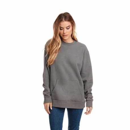 Next Level Apparel 9001 Unisex Santa Cruz Pocket Sweatshirt