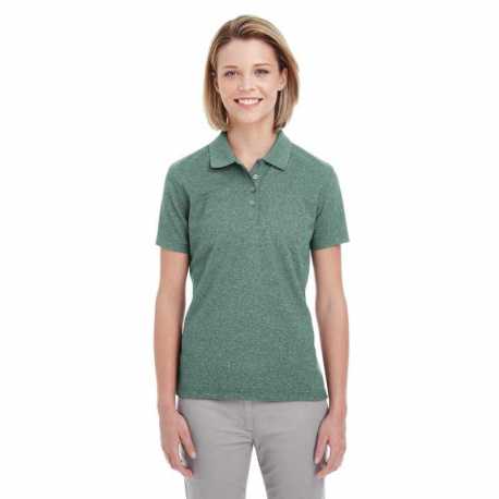 UltraClub UC100W Ladies Heathered Pique Polo