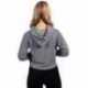 Next Level Apparel 9384 Ladies Cropped Pullover Hooded Sweatshirt