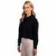 Next Level Apparel 9384 Ladies Cropped Pullover Hooded Sweatshirt