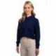 Next Level Apparel 9384 Ladies Cropped Pullover Hooded Sweatshirt