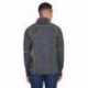 North End 88697 Men's Flux Melange Bonded Fleece Jacket