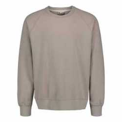 MV Sport 17116 Vintage Fleece Raglan Crewneck Sweatshirt