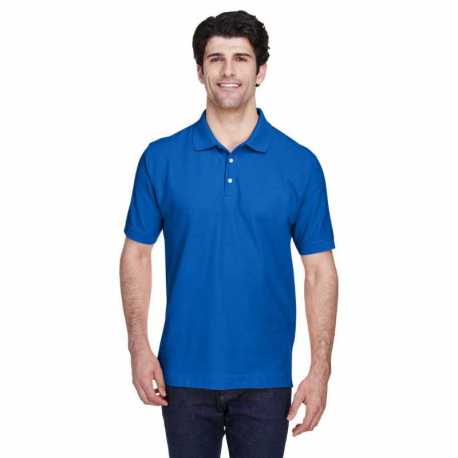 Devon & Jones D100 Men's Pima Pique Short-Sleeve Polo Devon & Jones D100 Men's Pima Pique Short-Sleeve Polo