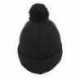 Pacific Headwear 641K Knit Fold-Over Pom-Pom Beanie
