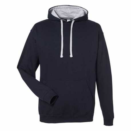 Just Hoods By AWDis JHA003 Adult Midweight Varsity Contrast Hooded Sweatshirt