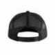 Pacific Headwear P710 Heathered Arch Trucker Snapback Cap