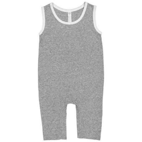 Rabbit Skins 4492 Infant Harborside Melange Tank Romper