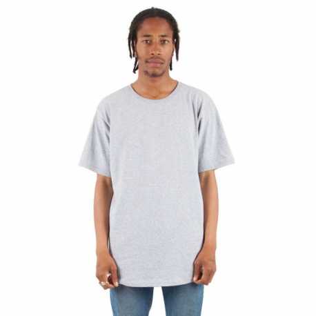 Shaka Wear SHCLT Adult Curved Hem Long T-Shirt