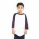 Shaka Wear SHRAGY Youth Three-Quarter Sleeve Raglan