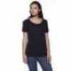 StarTee ST1414 Ladies CVC Twist Sleeve Top