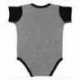 Rabbit Skins 4400 Infant Baby Rib Bodysuit