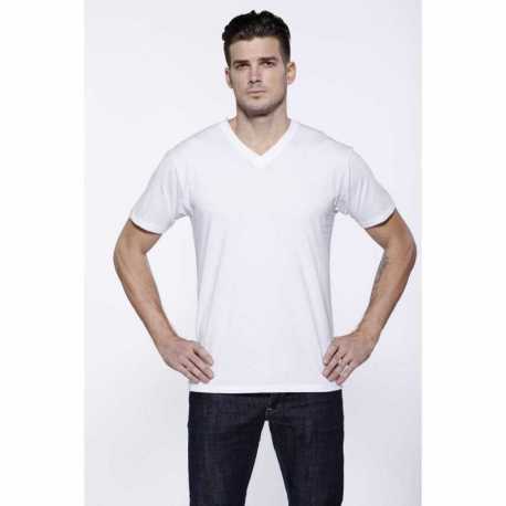 StarTee ST2412 Men's CVC V-Neck T-Shirt