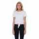 StarTee ST1026 Ladies Cotton Tie Front T-Shirt