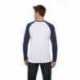 StarTee ST2477 Men's CVC Long-Sleeve Raglan
