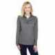 Team 365 TT31HW Ladies Zone Sonic Heather Performance Quarter-Zip