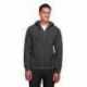 Team 365 TT95 Men's Zone HydroSport Heavyweight Full-Zip Hooded Sweatshirt