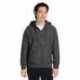 Team 365 TT97 Unisex Zone HydroSport Heavyweight Quarter-Zip Hooded Sweatshirt