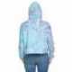 Tie-Dye CD8333 Ladies Cropped Hooded Sweatshirt