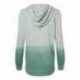 MV Sport W20185 Women's French Terry Ombre Hooded Sweatshirt