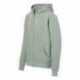 MV Sport 2349 Retro Heather Full-Zip Hooded Sweatshirt
