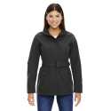 North End Sport Blue 78801 Ladies' Skyscape Three-Layer Textured Two-Tone Soft Shell Jacket