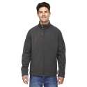 North End Sport Blue 88801 Men's Skyscape Three-Layer Textured Two-Tone Soft Shell Jacket