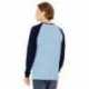 Bella + Canvas 3000C Men's Jersey Long-Sleeve Baseball T-Shirt