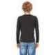 Bella + Canvas 3501YCV Youth Heather CVC Long-Sleeve T-Shirt
