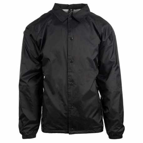 Burnside B9718 Men's Nylon Coaches Jacket