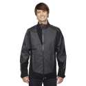 North End Sport Blue 88686 Men's Commute Three-Layer Light Bonded Two-Tone Soft Shell Jacket with Heat Reflect Technology