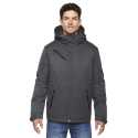 North End 88209 Men's Rivet Textured Twill Insulated Jacket