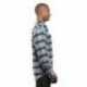 Burnside B8210 Men's Plaid Flannel Shirt