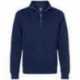 J America 8717JA Unisex Heavyweight Quarter-Zip Sweatshirt